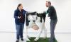 Training model cow Henryetta, Holstein design