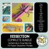 Scienstructable 3D Dissection Model Bundle - Vertebrate & Invertebrate Animals - Distance Learning + Digital Model